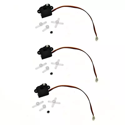 3Pcs Upgrade Servo V950-014 For Wltoys V950 6Ch Rc Helicopter Spare Parts T T2G1 • $16.98