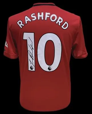 £299.99 • Buy Marcus Rashford Signed Manchester United 2019/20 Football Shirt See Proof Coa 