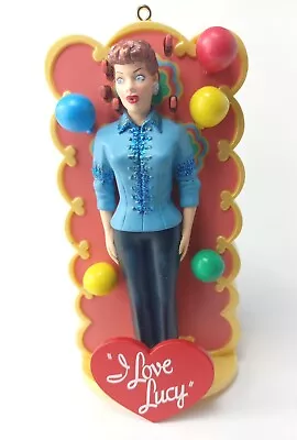 “I Love Lucy” Lucy Tells The Truth Ornament Standing Collection 4.5 In • $13.95