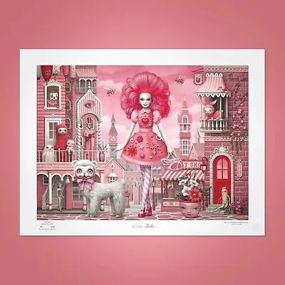 Mark Ryden Pink Pop Barbie Lithograph Art Print Poster S/#/COA Mattel Creations • $1299