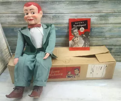 _Vintage 1950s JERRY MAHONEY Ventriloquist Dummy Puppet Doll Paul Winchell W/Box • $299