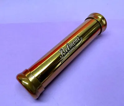 Vintage Belmont Record Brass Casket Coffin Burial Info Tube Time Capsule In Box • $99.99