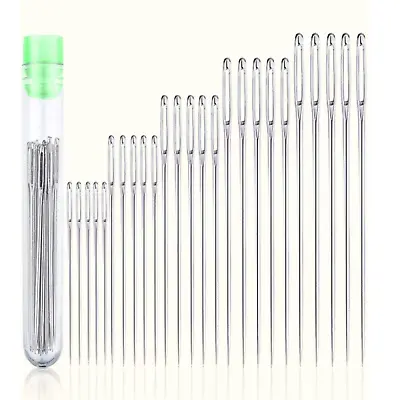 25 Pcs Large Eye Embroidery Needles Set With Wide Hole Chenille Needles For Seam • $5.97