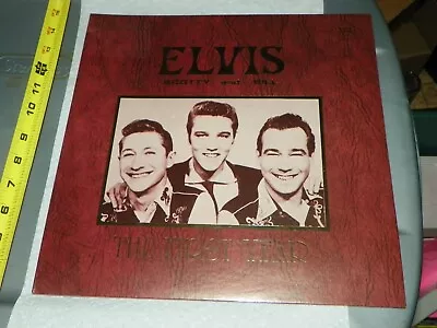 ELVIS PRESLEY VINYL LP THE FIRST YEAR - W/BOOKLET NEW SEALED-w/free Photo+CD • $18