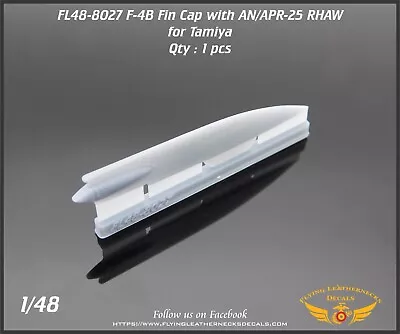 1/48 Flying Leathernecks Decals FL48-8027 F-4B Fin Cap With AN/APR-25 For Tamiya • $6