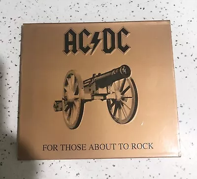 AC/DC•For Those About To Rock We Salute You•CD•ALBERT•EXCELLENT CONDITION • $17.95