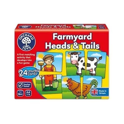 Farmyard Heads And Tails - Brand New & Sealed • £12.24