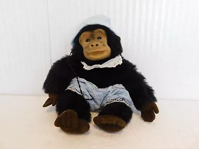 Vintage 1994 14  Hosung Monkey Hand Puppet Chimp Stuffed Plush Animal Toy • $12.99