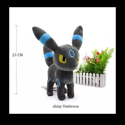 $19.99 • Buy Shiny Umbreon Pokemon Custom Plush 23 Cm