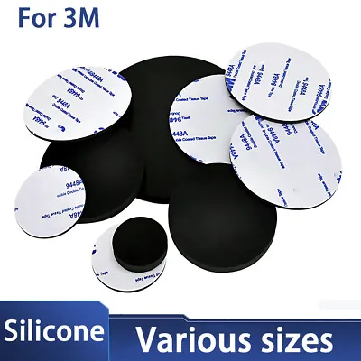 £2.39 • Buy Black Rubber Feet Small&Large Silicone Selfadhesicve Stick On Pads Various Sizes