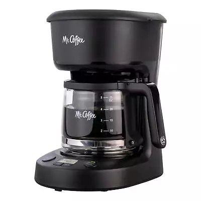  5-Cup Programmable Coffee Maker 25 Oz. Mini Brew Black • $21