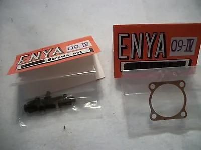 Enya .09 Iii & Iv + Bb Models & Quicky  Gasket & Screw Set Nip( Choice Required) • $10.20