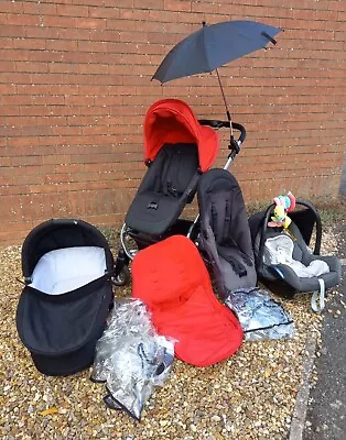 Icandy Apple 2 Pear Complete Pram Including Car Seat Pram And Stroller • £110