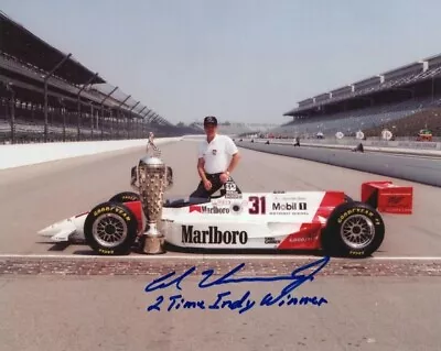 Al Unser Jr Autographed 1994 Indy 500 Winner 8x10 Photo  • $24.99