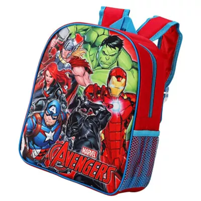 Boys Kids Marvel Avengers Deluxe Backpack Rucksack Book Lunch  School Bag • £7.85