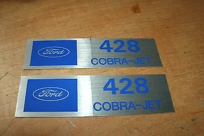 Ford 428 Cobra Jet 428cj Valve Cover Decals New Pair Mustang Fairlane Torino • $7.64