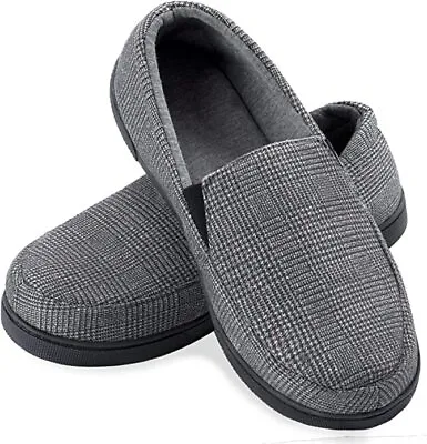 Men's Loafer Slippers House Casual Shoes Outdoor Lightweight Memory Foam Comfort • $9.99