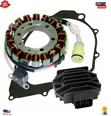 Stator And Regulator Rectifier W/Gasket For Yamaha Raptor 350 YFM350R 2004-2013 • $75.20