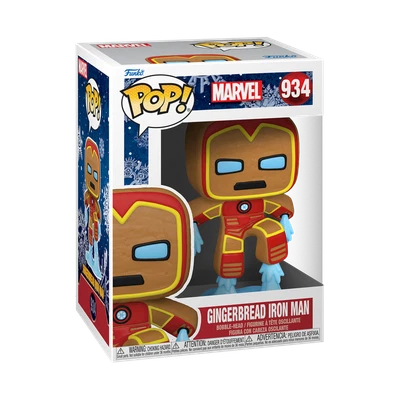 £5.99 • Buy Gingerbread Iron Man (934): Holiday: Marvel Funko Pop Vinyl Collectable Figure