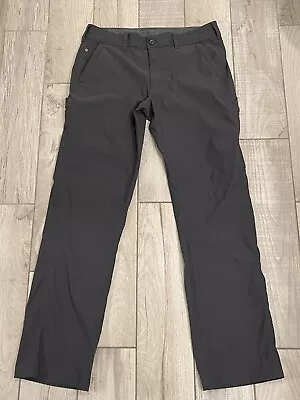 Eddie Bauer First Ascent Pants Men's 36x34 Gray Outdoor Hiking Adult • $27