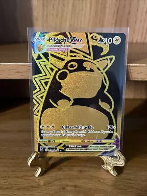 $17.94 • Buy Pokemon TCG Lost Origin TG29/TG30 - Pikachu VMAX - Gold Secret Rare - NM