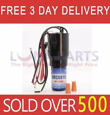 URCO810 Refrigerator Relay Overload Start Run Capacitor 3-n-1 1/12-1/5 HP • $14.25