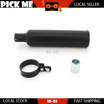 Motorcycle Steel 2 Stroke Black Exhaust Muffler For Bultaco Metralla 250cc 1978 • $159.59