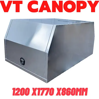 $1500 • Buy VT 1200x1770x860mm Flat Aluminum Canopy Toolbox UTE TRUCK 4WD Workmate Storage