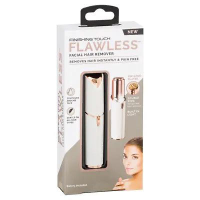 Finishing Touch Flawless Facial Hair Remover V2 Removes Hair Instantly Pain Free • $28.01