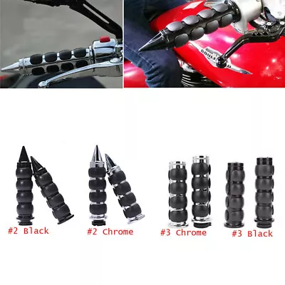 $39.18 • Buy 7/8  Motorcycle Handlebar Hand Grips For Yamaha V Star 650 1100 Classic / Custom