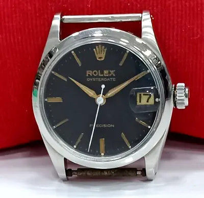 Vintage Rolex Oysterdate Precision Ref.6466 Cal 1215 Manual Winding Unisex Watch • $1499.99