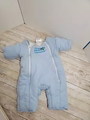 Baby Merlin's Magic Sleepsuit Size Large 6-9 Months Light Blue • $29.99