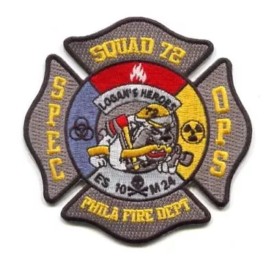 $4.45 • Buy Philadelphia Fire Department Squad 72 Special Operations Patch Pennsylvania PA