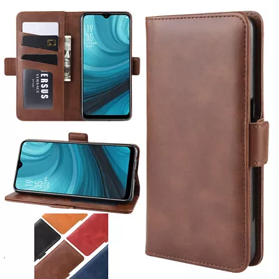 For Oppo  AX7 AX5S AX5 A3s Wallet Flip Card Holder Case Cover • $6.90