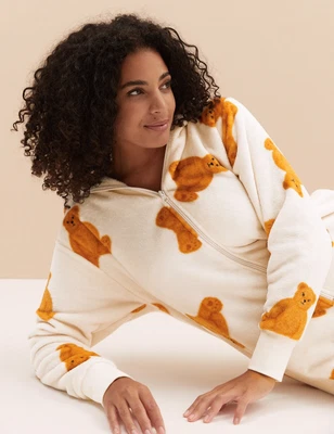 £20 • Buy Ex M&S Spencer Bear Ladies All In One Fleece BNWT RRP £35 Size M