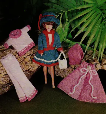 £2.89 • Buy Knitting Pattern Copy 2618.   Dolls Clothes For Barbie Sindy Etc.  DK