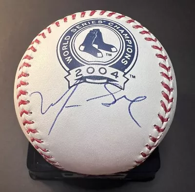 Manny Ramirez 2004 World Champions Autographed Baseball • $399.99