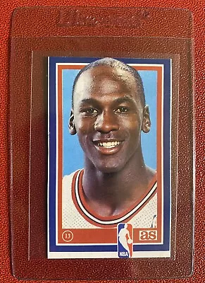 1989 MICHAEL JORDAN Los Ases De La NBA  Stickers #13 Unused (( Top Off Center )) • $224.99