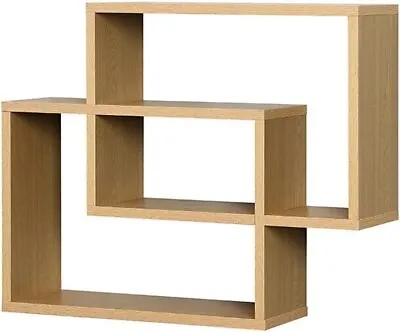 Modern Box Shelves Floating Wall Mounted Cube Storage Shelving Hanging Shelf UK • £17.99