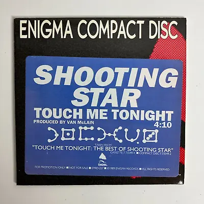 Rare 1988 Shooting Star Touch Me Tonight CD Single • $9.99