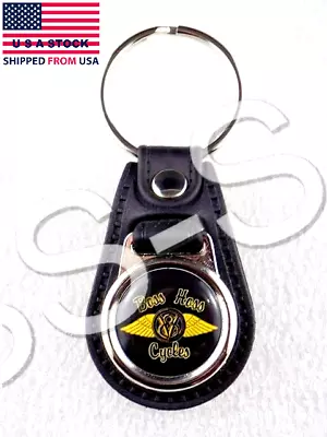 Boss Hoss V8 Cycles Key Fob Ring Chain Bikes & Trikes Gangsta Chevy Bagger Motor • $12