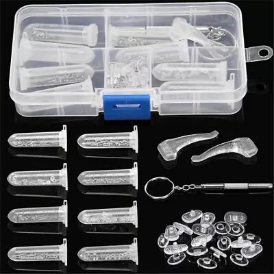 $6.16 • Buy Spectacles Eye Glasses Sunglasses Screws Nuts Pads Screwdriver Repair Tool Kit