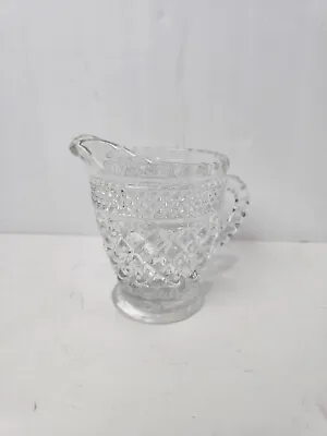 £3.86 • Buy Vintage Anchor Hocking 8 Oz. Wexford Crystal Clear Creamer Glass Cut