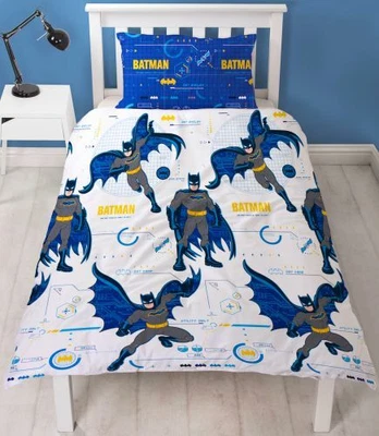 £13.50 • Buy  Batman Tech Bedding 2 In 1 Reversible Duvet Cover Set Single