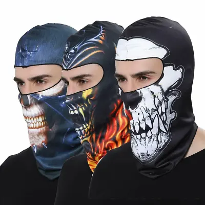 $6.99 • Buy Tactical Military Full Face Mask Bandana Balaclava Hood Headwear For Men Women