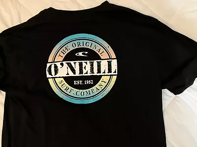 O’neil Shirt Men's Extra Large XL Black Premium Tee Original Surf Company • $12.99