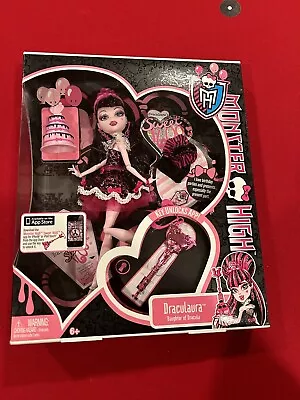 Monster High Sweet 1600 Draculaura With Key NIB 2011 • $275