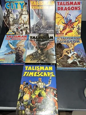Talisman 2nd Edition + 6  Exp DRAGONS 100% Comp Timescape City Dungeon Adventure • £1158.15