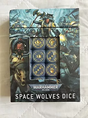 Space Wolves Dice For Warhammer 40K - OOP • £20