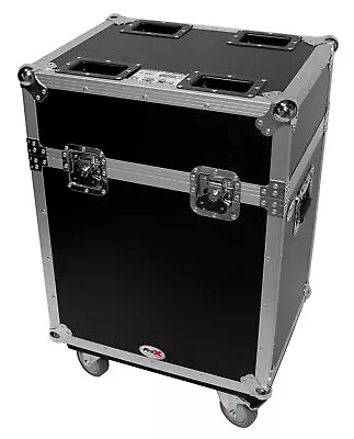 Flight Case W/ Wheels For (2) American DJ Vizi Hex Wash7 Moving Head Lights • $519.95